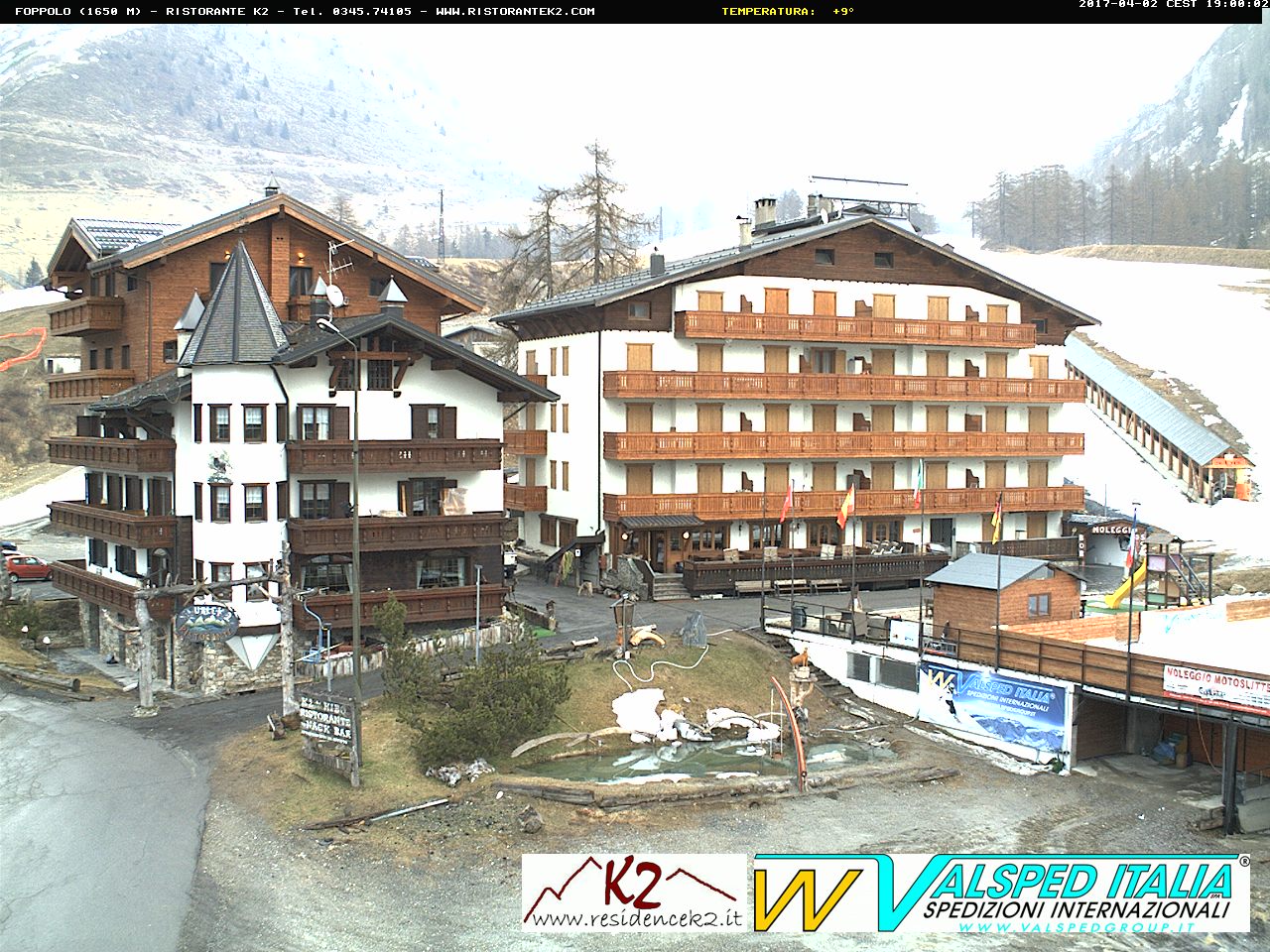 Webcam Ristorante K2 - Foppolo, Brembo Ski